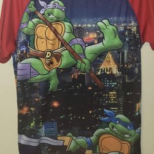 Teenage Mutant Ninja Turtles City Athletic Material T-shirt